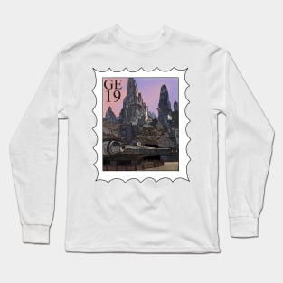 Galaxy’s Edge Stamp Long Sleeve T-Shirt